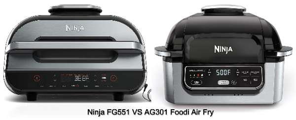 NINJA FG551 VS AG301 NINJA FG551 VS AG301