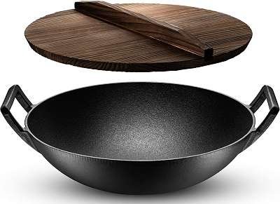 Cast iron wok Cast iron wok