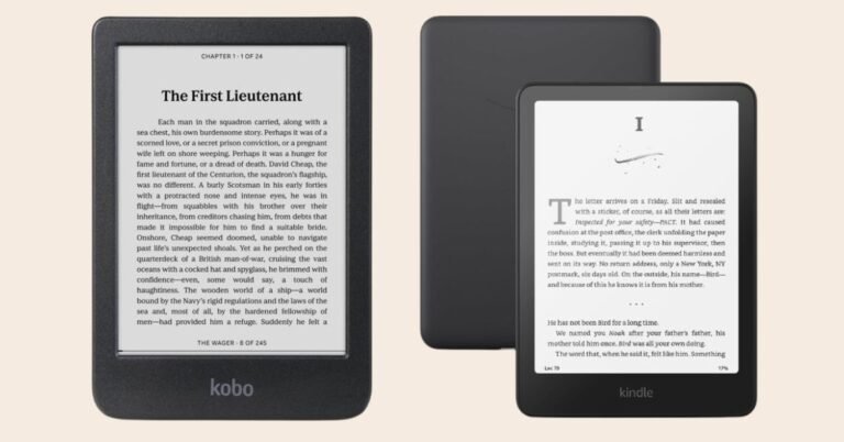 Kobo Clara BW vs Kindle Paperwhite