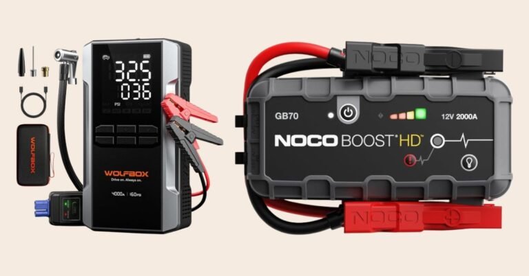 Wolfbox vs NOCO Jump Starter